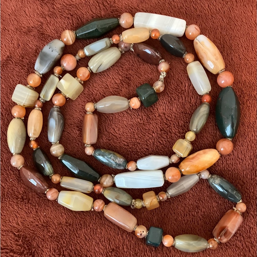 Multicolor Stone Necklace